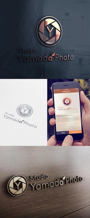 sampo grafiikka (TaMTaM)さんの地域密着まちの小さな写真館　ヤマダフォト　の　ロゴへの提案