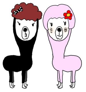 TOYONOS (toyonori)さんの女性向けサイトの動物キャラクター作成（アルパカ）への提案