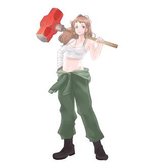 chi (chi11011)さんの女鍛冶屋のキャラクター制作者募集!!への提案