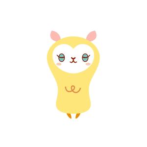 pastelさんの女性向けサイトの動物キャラクター作成（アルパカ）への提案