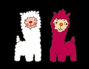 ぴょん太堂。 (pyonta-do)さんの女性向けサイトの動物キャラクター作成（アルパカ）への提案