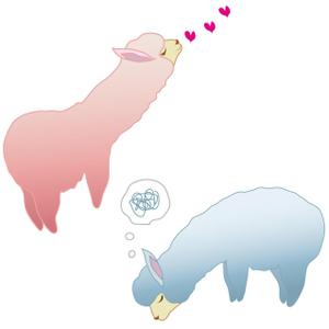 maggienoteさんの女性向けサイトの動物キャラクター作成（アルパカ）への提案