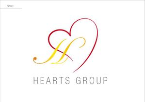 ts_Creative (0285mashiko)さんのホールディングス　HEARTS GROUP　のロゴへの提案