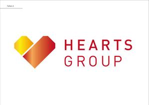 ts_Creative (0285mashiko)さんのホールディングス　HEARTS GROUP　のロゴへの提案