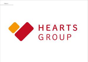 ts_Creative (0285mashiko)さんのホールディングス　HEARTS GROUP　のロゴへの提案