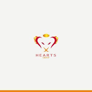 XL@グラフィック (ldz530607)さんのホールディングス　HEARTS GROUP　のロゴへの提案