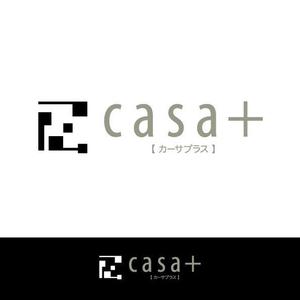 ＊ sa_akutsu ＊ (sa_akutsu)さんの「casa＋、カーサプラス」のロゴ作成への提案