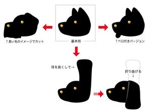 toko18 (toko18)さんのカンタン■かわいい動物のシルエットのデザインを募集への提案