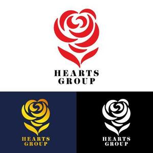 sunsetmutetank (KentTune)さんのホールディングス　HEARTS GROUP　のロゴへの提案