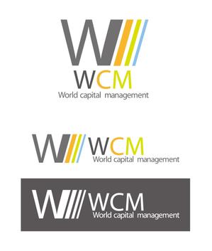 taki-5000 (taki-5000)さんの新規設立「World capital management」建設•運送•介護の統合会社のロゴ への提案