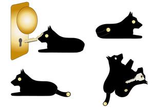 CUBE (cube1)さんのカンタン■かわいい動物のシルエットのデザインを募集への提案