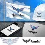 YUSUKE (Yusuke1402)さんの建設会社「Amulet Co., Ltd」のロゴ作成への提案