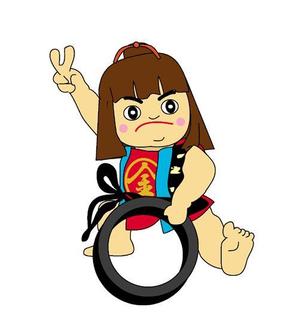 さんのチラシ等で使用するタイヤショップのキャラクター製作への提案
