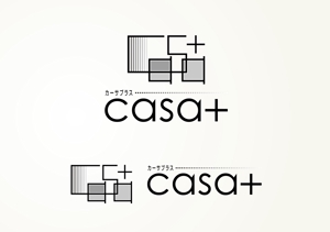kota1101さんの「casa＋、カーサプラス」のロゴ作成への提案