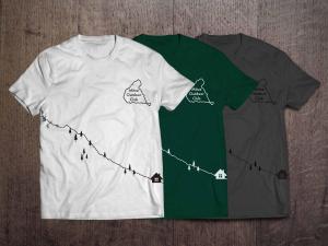 C DESIGN (conifer)さんのアウトドアイベントチームのTシャツでざへの提案