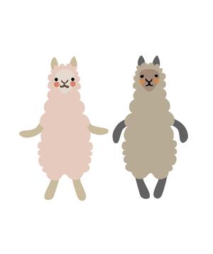 ふじぬご (fujinugo07)さんの女性向けサイトの動物キャラクター作成（アルパカ）への提案