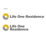 asteriskさんの「ライフワン・レジデンス　または　Life One Residence」のロゴ作成への提案