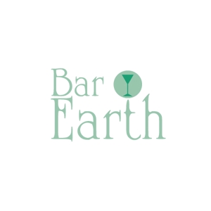 トンカチデザイン (chiho)さんのショットバー「Bar Earth」のロゴ作成お願い致します。への提案