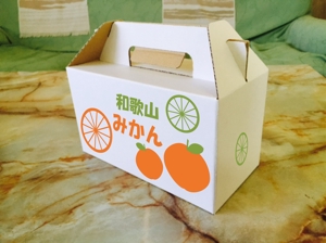 YOKO (Horry_violet)さんのみかん箱のパッケージデザインへの提案