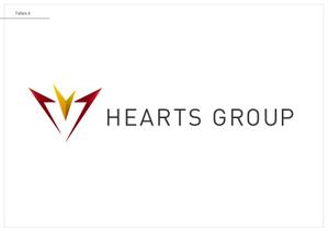 ts_Creative (0285mashiko)さんのホールディングス　HEARTS GROUP　のロゴへの提案