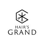 skyblue (skyblue)さんの【新規開業】美容室「HAIR’S GRAND」のロゴマークへの提案