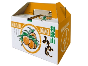 k_akiraさんのみかん箱のパッケージデザインへの提案