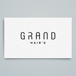 haru_Design (haru_Design)さんの【新規開業】美容室「HAIR’S GRAND」のロゴマークへの提案