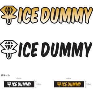risedwさんの子供服ブランド「ICE DUMMY」のロゴ作成への提案