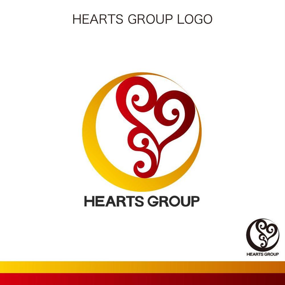 ホールディングス　HEARTS GROUP　のロゴ