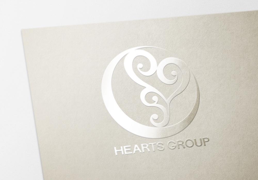 ホールディングス　HEARTS GROUP　のロゴ