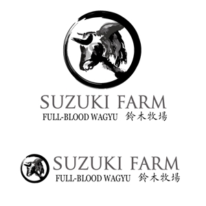 tukkerjp (tukkerjp)さんの和牛(WAGYU)オーストラリア産純血種　会社のロゴ&名刺のデザインへの提案