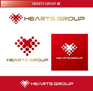 FISHERMAN (FISHERMAN)さんのホールディングス　HEARTS GROUP　のロゴへの提案