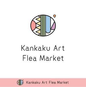 Mr-P (Mr-P)さんのアートフリーマーケット「Kankaku Art Flea Market」のイベントロゴ制作への提案