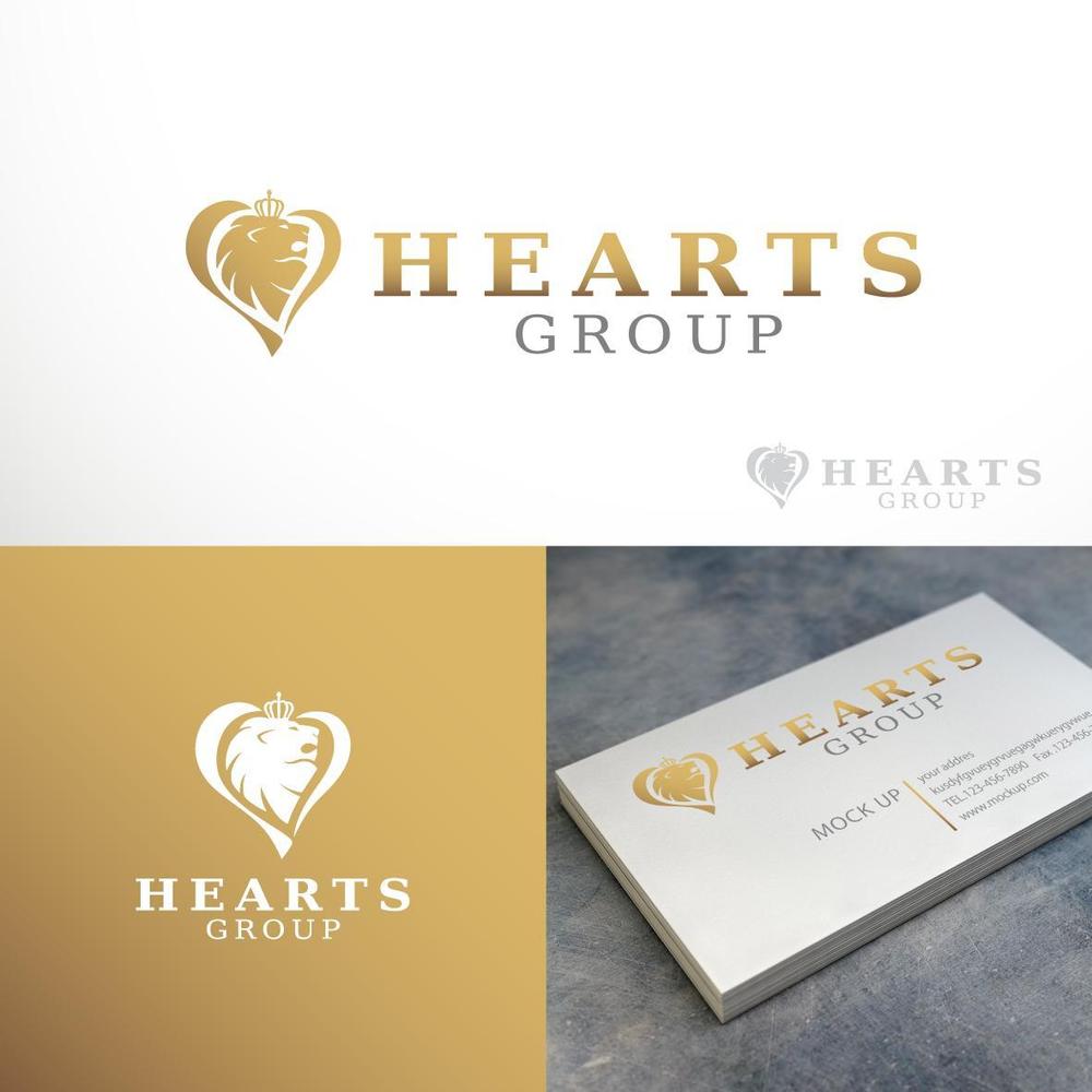 ホールディングス　HEARTS GROUP　のロゴ