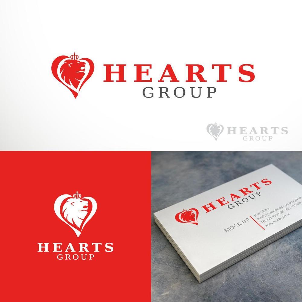 ホールディングス　HEARTS GROUP　のロゴ