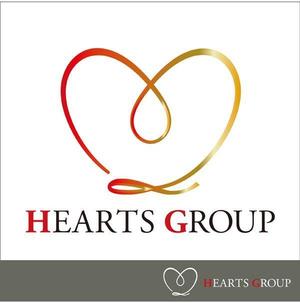 クォーク 平しま (quarks)さんのホールディングス　HEARTS GROUP　のロゴへの提案