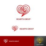 dscltyさんのホールディングス　HEARTS GROUP　のロゴへの提案