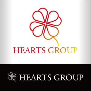 hide.kokune ()さんのホールディングス　HEARTS GROUP　のロゴへの提案