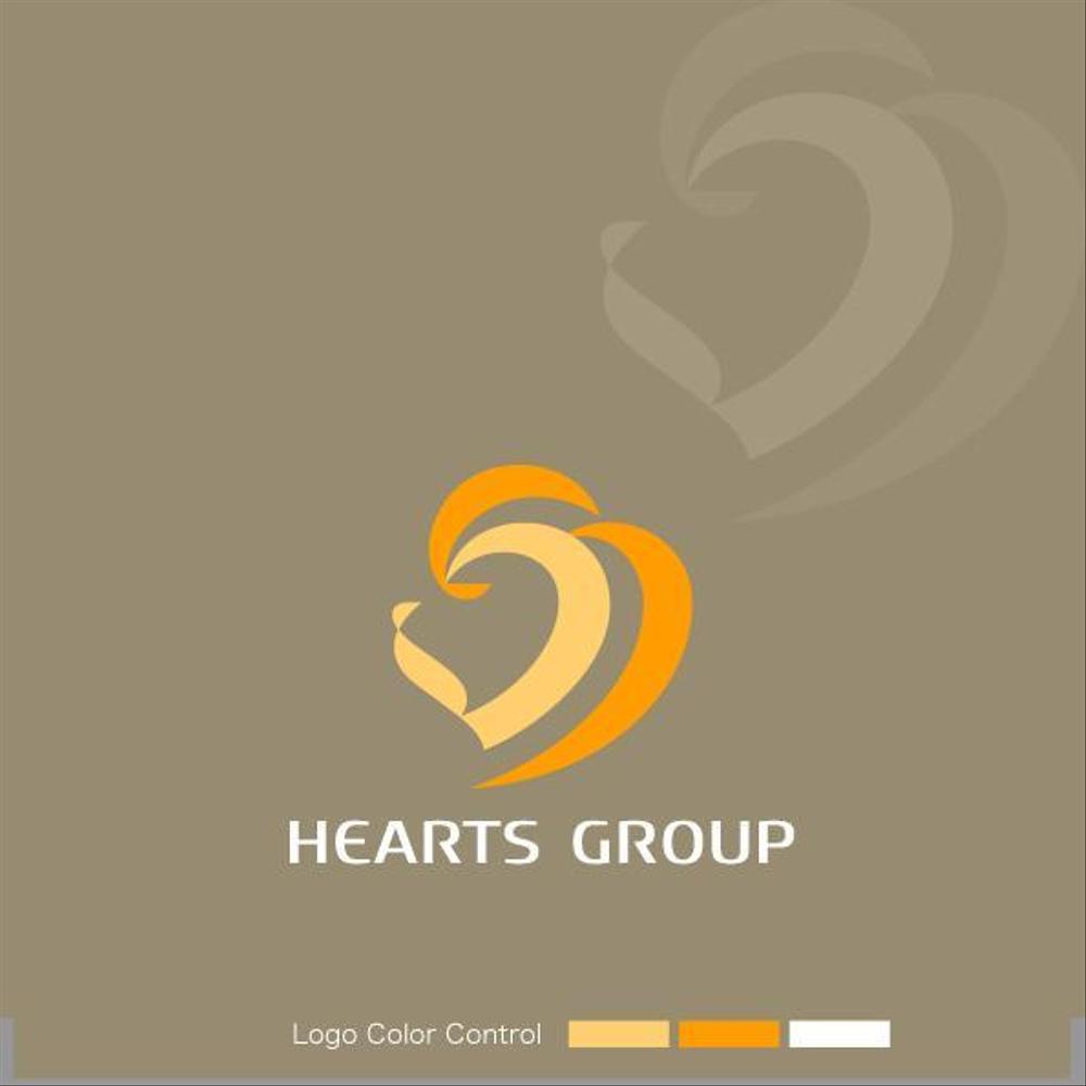 ホールディングス　HEARTS GROUP　のロゴ