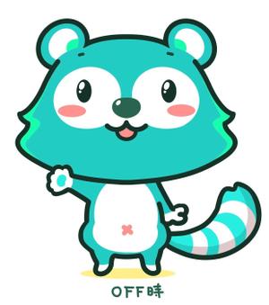 E.crayon (yuuuuuu_ecolibra)さんのタヌキのキャラクターデザインへの提案