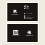 LLDESIGN (ichimaruyon)さんのウェブビジネスの「ユニグリッタ・ジャパン株式会社」の名刺デザインへの提案