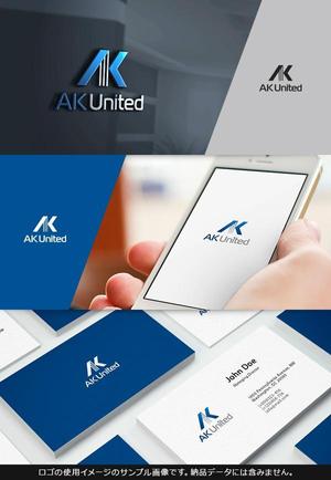 サクタ (Saku-TA)さんの香港に設立した流通、投資コンサル会社　「AK United Co.,Ltd.」の　ロゴへの提案