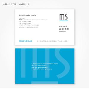 ハナトラ (hanatora)さんの住宅　店舗の内装、家具　建具デザイン　　株式会社　maku　space　の名刺デザインへの提案