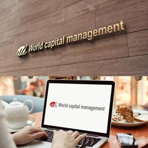 Cobalt Blue (Cobalt_B1ue)さんの新規設立「World capital management」建設•運送•介護の統合会社のロゴ への提案