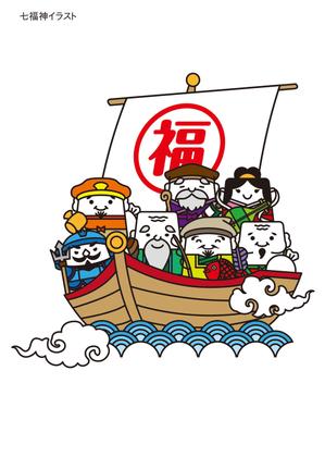 icora (yuta_sowa)さんの開運グッズの可愛らしいイラスト（七福神・招き猫などを可愛らしく）への提案