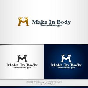 MKD_design (MKD_design)さんのパーソナルフィットネスジム　Ｍａｋｅ　ＩｎＢｏｄｙのロゴへの提案