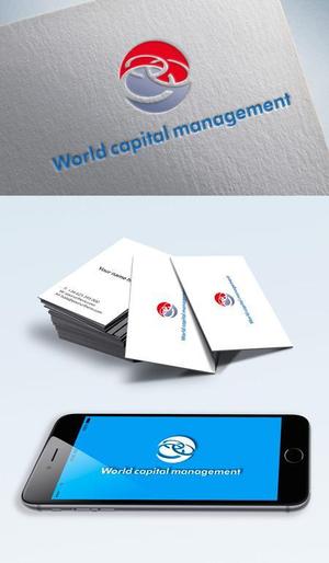 chiaro (chiaro)さんの新規設立「World capital management」建設•運送•介護の統合会社のロゴ への提案