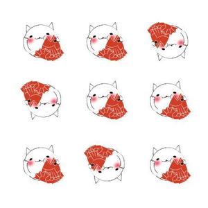 uuaaaiofさんの開運グッズの可愛らしいイラスト（七福神・招き猫などを可愛らしく）への提案