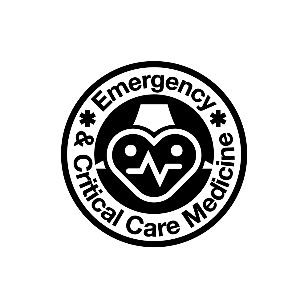 大学病院『救急集中治療部』のロゴ