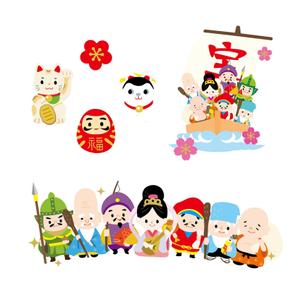 Naho ()さんの開運グッズの可愛らしいイラスト（七福神・招き猫などを可愛らしく）への提案